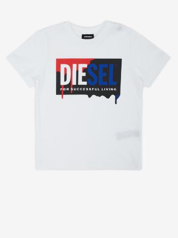 Diesel Tricou pentru copii Alb