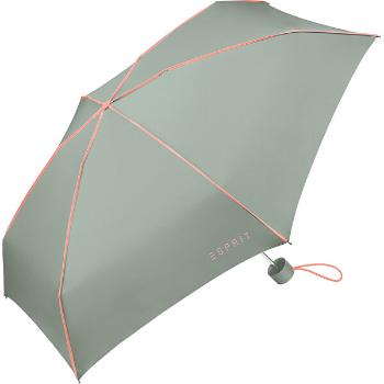 Esprit Umbrelă pliabilă pentru femei Color Pop 53259 gray / coral