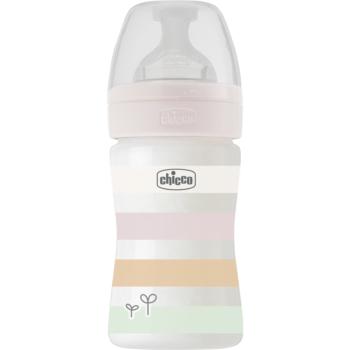 Chicco Well-being biberon pentru sugari Girl 0 m+ 150 ml