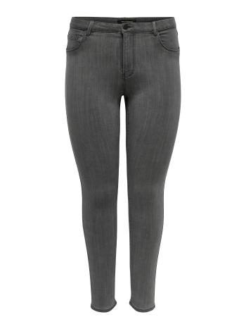 ONLY CARMAKOMA Blugi de damă CARSTORM LIFE Skinny Fit 15247251 Grey Denim XXL/30