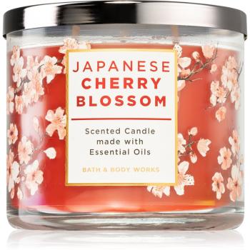 Bath & Body Works Japanese Cherry Blossom lumânare parfumată I. 411 g