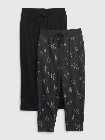 GAP Pantaloni copii 2 piese Negru