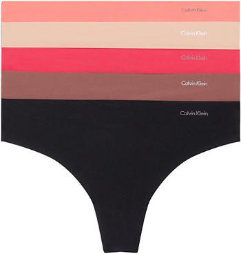 Calvin Klein 5 PACK - tanga pentru femei QD3556E-I2I XS