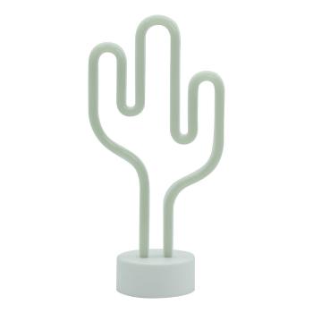 Decorațiune luminoasă neon verde-mentă Cactus – Hilight