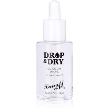 Barry M Drop & Dry picaturi pentru accelerarea uscarii vopselei 8 ml