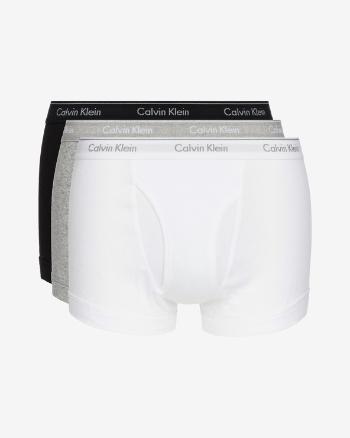 Calvin Klein Boxeri, 3 bucăți Negru Alb Gri