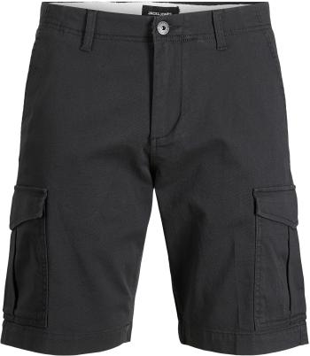 Jack&Jones Pantaloni scurți pentru bărbați JPSTJOE Regular Fit 12182555 Black M