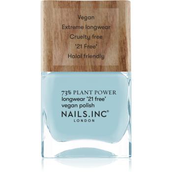 Nails Inc. Vegan Nail Polish lac de unghii cu rezistenta indelungata culoare Sky's My Limit 14 ml