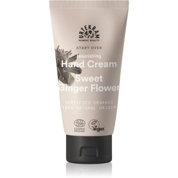 Urtekram Sweet Ginger Flower crema de maini cu textura fina cu extracte de aloe si ghimbir 75 ml