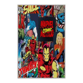 Covor antiderapant pentru copii Conceptum Hypnose Superheros, 180 x 280 cm