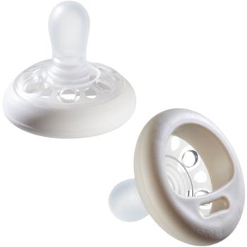 Tommee Tippee C2N Closer to Nature Breast-like 0-6 m suzetă Natural 2 buc