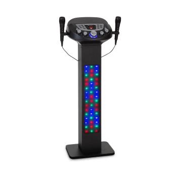 Auna KaraBig, LightUp, sistem de karaoke, BT, 2 x microfon, multicolor, USB, 40 W, 640 W max