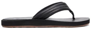 Quiksilver Slapi flip flops Carver Nubuck Solid Black AQYL100623-SBKM 44