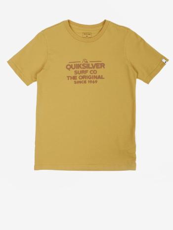 Quiksilver Tricou pentru copii Galben