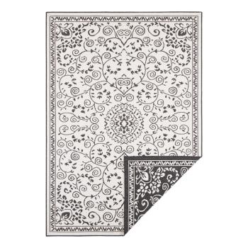 Covor adecvat pentru exterior Bougari Leyte, 200 x 290 cm, negru-crem