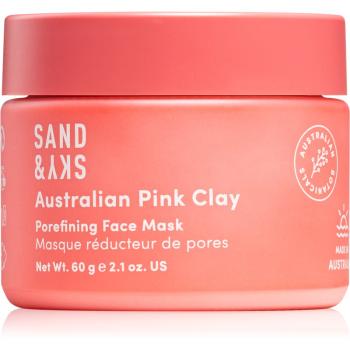 Sand & Sky Australian Pink Clay Porefining Face Mask mască detoxifiantă pentru pori dilatati 60 g