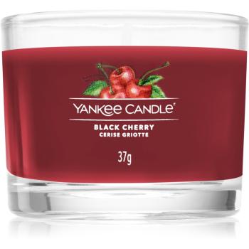 Yankee Candle Black Cherry lumânare votiv glass 37 g