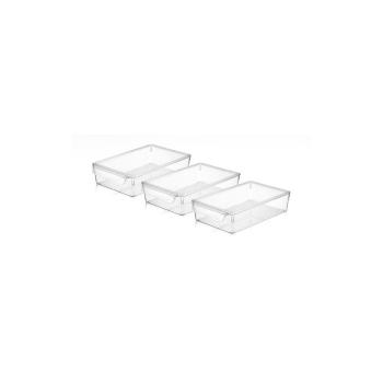 Organizator de frigider 3 buc. din plastic – Hermia