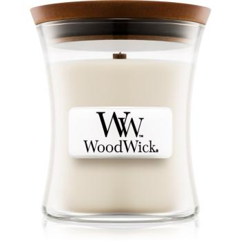 Woodwick Island Coconut lumânare parfumată  cu fitil din lemn 85 g