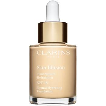 Clarins Skin Illusion Natural Hydrating Foundation makeup radiant cu hidratare SPF 15 culoare 100.5 Cream 30 ml