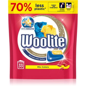 Woolite Mix Colors capsule de spălat cu keratina 33 buc