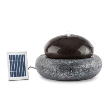 Blumfeldt Ocean Planet, fântână solară, 200 l/h, panou solar, acumulator de 2W, LED polireresină