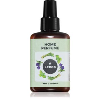 Leros Home perfume basil & verbena spray pentru camera 100 ml