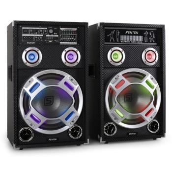 Skytec KA-12 Set Activ PA Difuzor cu sistem de Karaoke