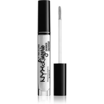 NYX Professional Makeup Lip Lingerie Shimmer Luciu de Buze sclipitor culoare 01 Clear 3.4 ml