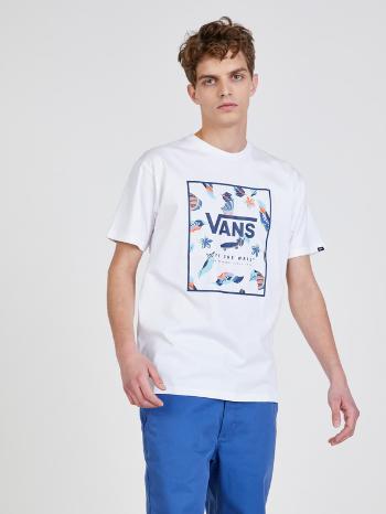 Vans Classic Print Box Tricou Alb