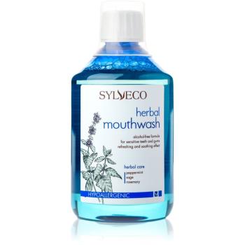 Sylveco Dental Care apa de gura pentru a consolida si de a restabili smaltul dentar pentru gingii sensibile 500 ml