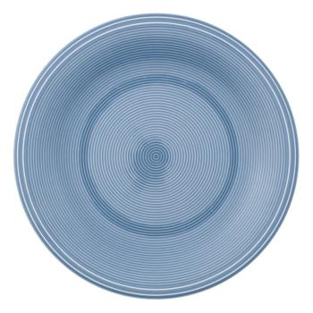 Farfurie din porțelan Villeroy & Boch Like Color Loop, ø 28 cm, albastru