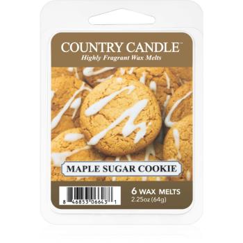Country Candle Maple Sugar & Cookie ceară pentru aromatizator 64 g