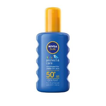 Nivea Spray colorat de plajă pentru copii OF 50+ (Moisturising Sun spray) 200 ml