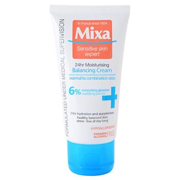 MIXA 24 HR Moisturising crema hidratanta cu efect de echilibrare pentru piele normală și mixtă 50 ml