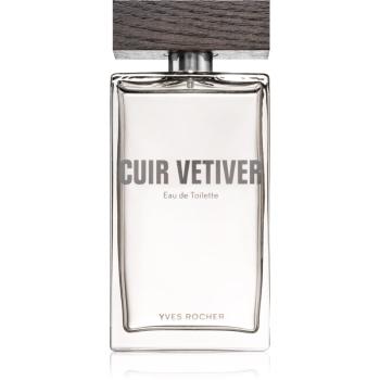 Yves Rocher Cuir Vétiver Eau de Toilette pentru bărbați 100 ml