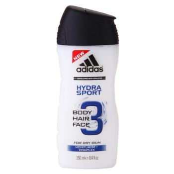 Adidas 3 Hydra Sport gel de duș pentru bărbați 250 ml