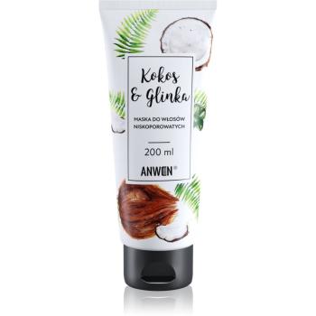 Anwen Coconut & Clay Masca de par Low Porosity 200 ml