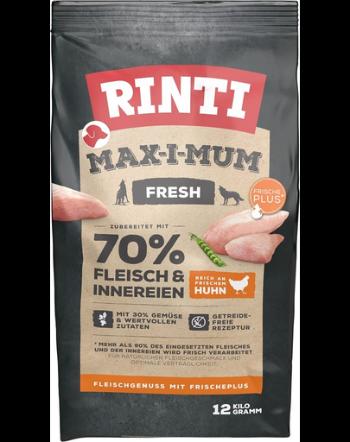 RINTI MAX-I-MUM Chicken hrana uscata pentru caini adulti, cu pui 12 kg