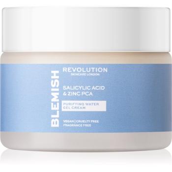 Revolution Skincare Blemish Salicylic Acid & Zinc PCA crema gel pentru hidratare. pentru ten gras si problematic 50 ml