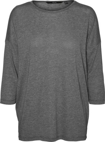 Vero Moda Tricou pentru femei VMCARLA 10255704 Medium Grey Melange XS