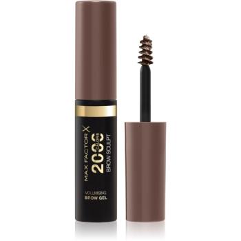 Max Factor 2000 Calorie Brow Sculpt gel pentru sprancene culoare 002 Soft Brown 4,5 ml