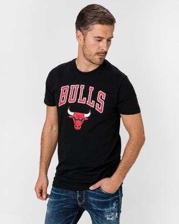 New Era NBA Logo Chicago Bulls Tricou Negru
