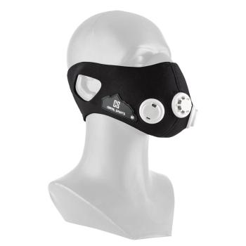 Capital Sports BREATHOR, negru, mască de respirație, antrenament ridicat, mărimea L, 7 extensii