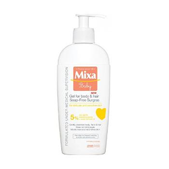 Mixa Gel de duș extra nutritiv pentru păr și corp  Baby gel  5% 400 ml