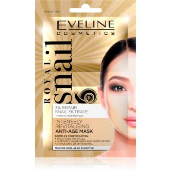 Eveline Cosmetics Royal Snail masca faciala revitalizanta cu  efect de intinerire 10 ml