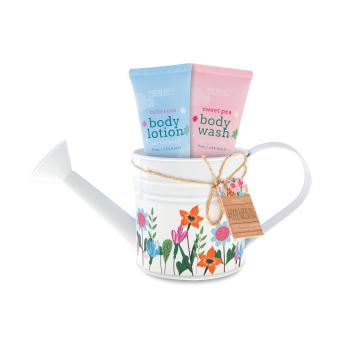 Mad Beauty Set cadou pentru îngrijirea corpului cu ceainic In Full Bloom (Watering Can Gift Set)