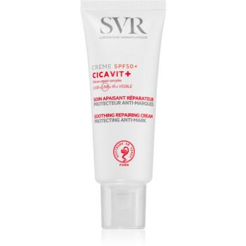 SVR Cicavit+ crema calmanta si regeneratoare cu o protectie UV ridicata SPF 50+ 40 ml