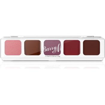 Barry M Mini Palette farduri cremoase culoare The Berries 5,1 g
