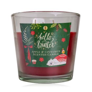 Accentra Lumânare parfumată Hello Winter (Scented Candle) 13,5 x 12,5 cm